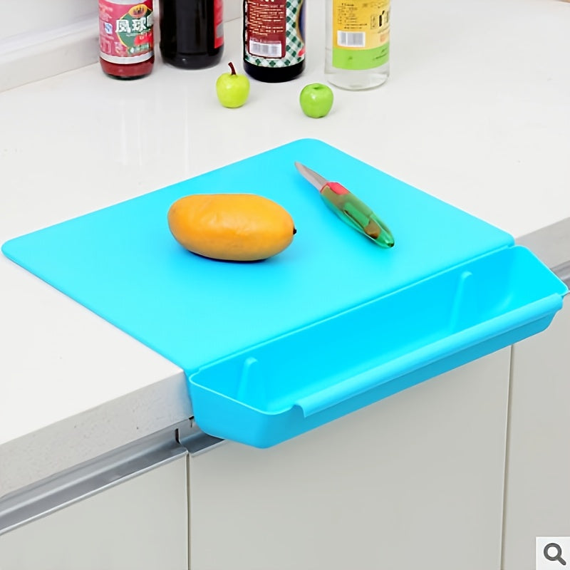 2-in-1 Chopping Board with Storage Box | Portable Cutting Board & Holder-Zavy Home