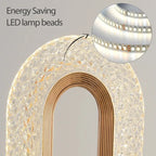 3D Crystal LED Night Light | Rechargeable Touch Dimming Lamp-Zavy Home