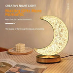 3D Crystal LED Night Light | Rechargeable Touch Dimming Lamp-Zavy Home