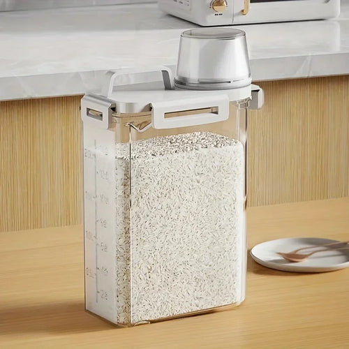 Airtight Food Storage Container | 2.5L Rice, Cereal & Flour Dispenser-Zavy Home