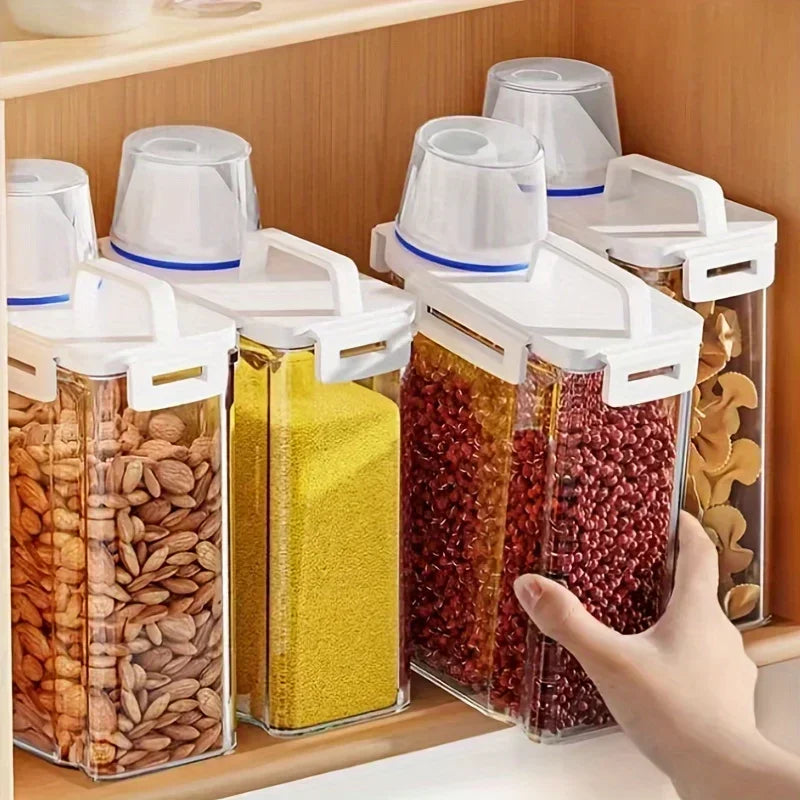 Airtight Food Storage Container | 2.5L Rice, Cereal & Flour Dispenser-Zavy Home