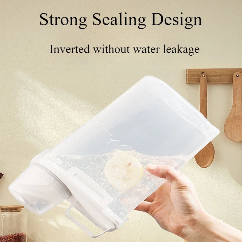 Airtight Food Storage Container | 2.5L Rice, Cereal & Flour Dispenser-Zavy Home