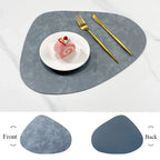 Double-Sided Faux Leather Placemats | Non-Slip & Heat Resistant-Zavy Home