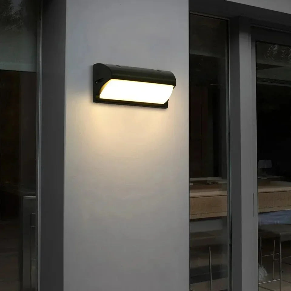 LED Motion Sensor Wall Light - Waterproof Outdoor Garden Fixture-Zavy Home