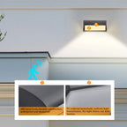 LED Motion Sensor Wall Light - Waterproof Outdoor Garden Fixture-Zavy Home