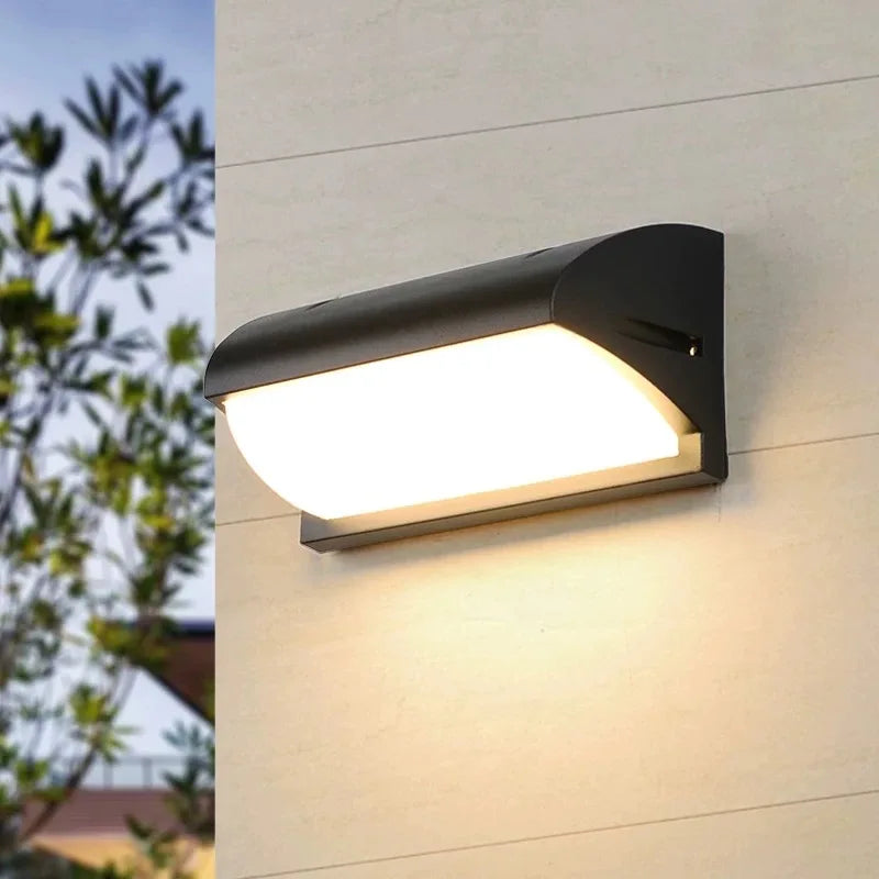 LED Motion Sensor Wall Light - Waterproof Outdoor Garden Fixture-Zavy Home