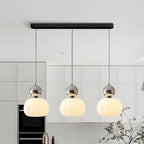 Modern Pumpkin Pendant Light | Stylish LED Ceiling Fixture-Zavy Home