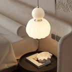 Modern Pumpkin Pendant Light | Stylish LED Ceiling Fixture-Zavy Home