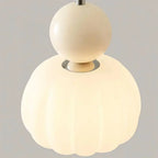 Modern Pumpkin Pendant Light | Stylish LED Ceiling Fixture-Zavy Home