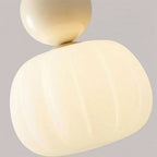 Modern Pumpkin Pendant Light | Stylish LED Ceiling Fixture-Zavy Home