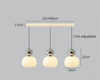 Modern Pumpkin Pendant Light | Stylish LED Ceiling Fixture-Zavy Home