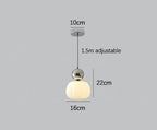 Modern Pumpkin Pendant Light | Stylish LED Ceiling Fixture-Zavy Home