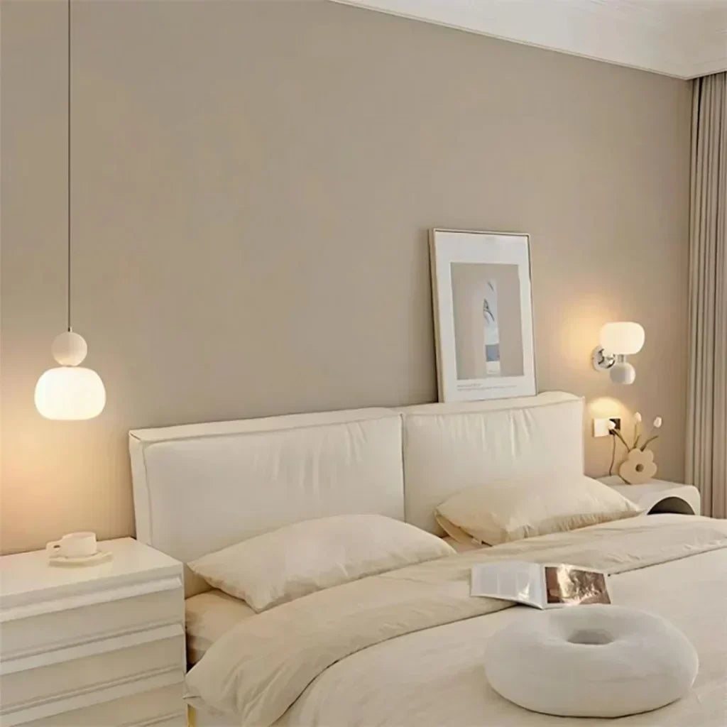 Modern Pumpkin Pendant Light | Stylish LED Ceiling Fixture-Zavy Home