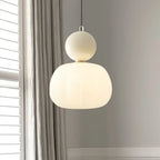 Modern Pumpkin Pendant Light | Stylish LED Ceiling Fixture-Zavy Home