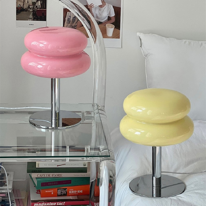 Modern Retro Glass Table Lamp | Stylish Accent Lighting-Zavy Home