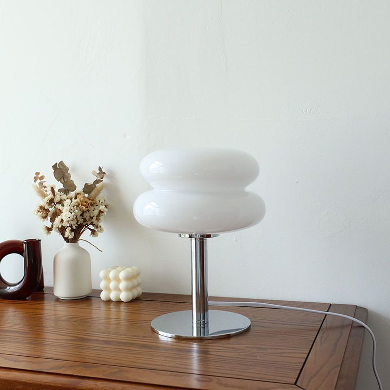 Modern Retro Glass Table Lamp | Stylish Accent Lighting-Zavy Home
