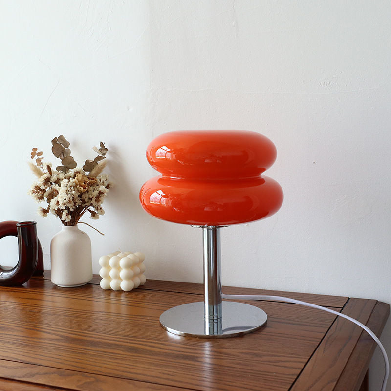 Modern Retro Glass Table Lamp | Stylish Accent Lighting-Zavy Home