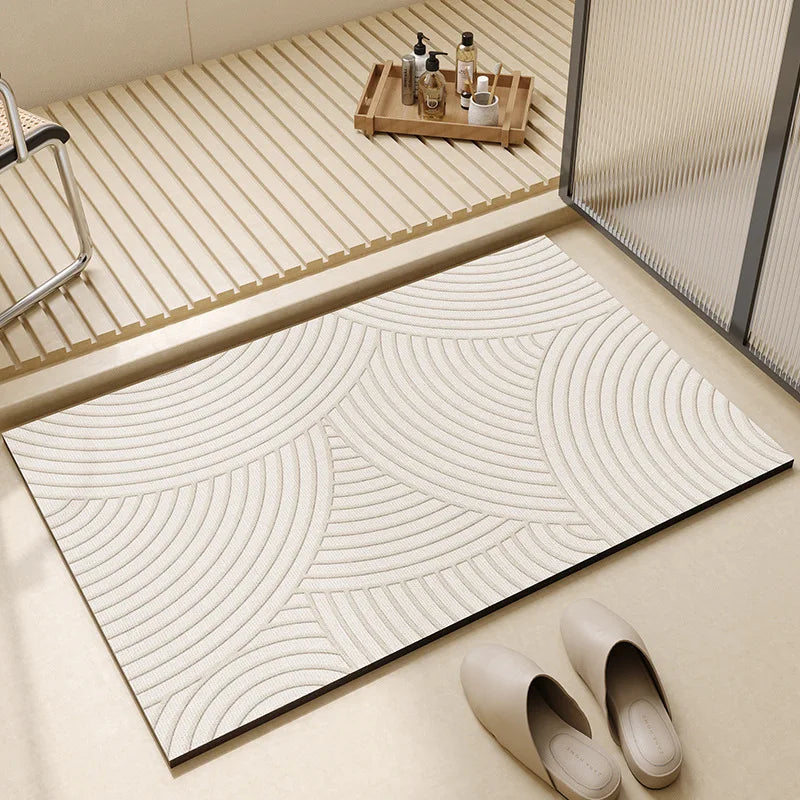 Quick-Dry Non-Slip Bath Mat | Super Absorbent Bathroom Floor Mat-Zavy Home