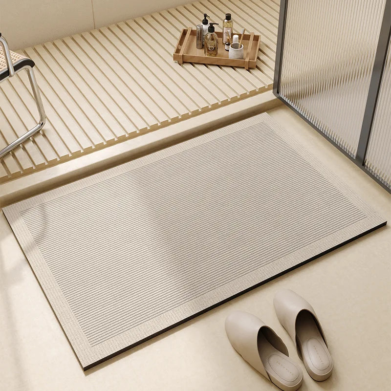 Quick-Dry Non-Slip Bath Mat | Super Absorbent Bathroom Floor Mat-Zavy Home