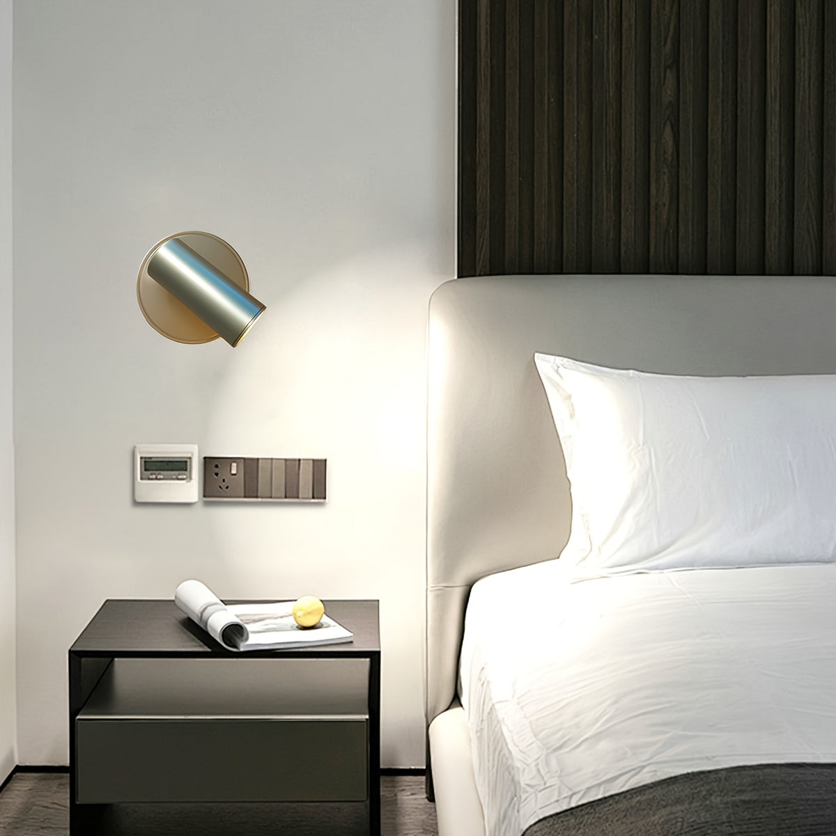 Rechargeable Magnetic Wall Light with Touch Control and Wireless Design-Zavy Home