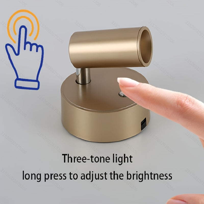 Rechargeable Magnetic Wall Light with Touch Control and Wireless Design-Zavy Home