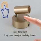 Rechargeable Magnetic Wall Light with Touch Control and Wireless Design-Zavy Home
