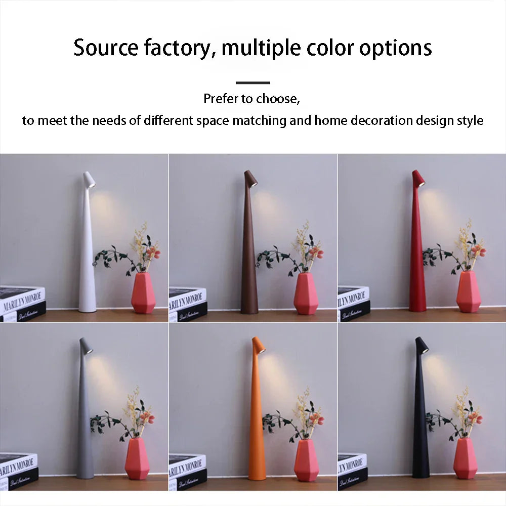 Rechargeable Touch Dimmable LED Table Lamp for Home Decor-Zavy Home