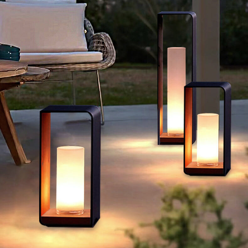 Square Outdoor Waterproof Solar LED Light-Zavy Home