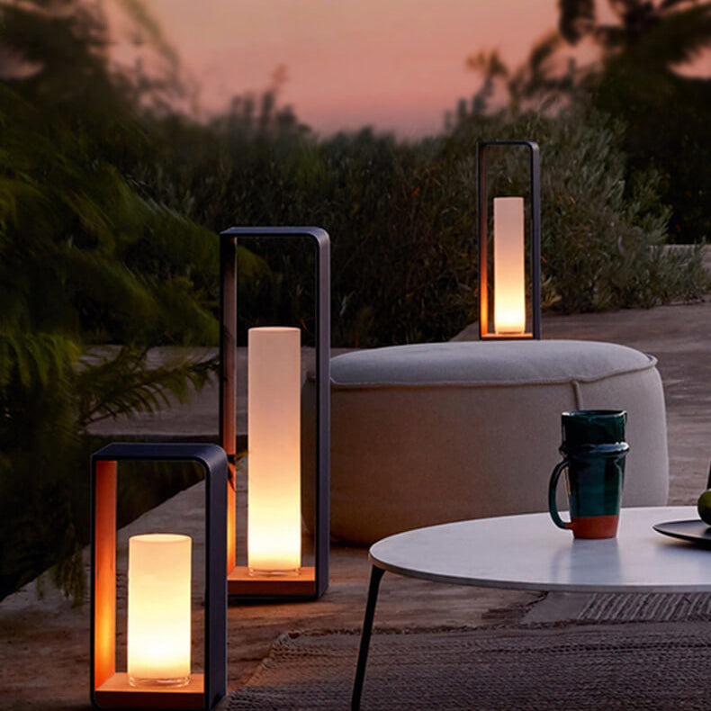 Square Outdoor Waterproof Solar LED Light-Zavy Home
