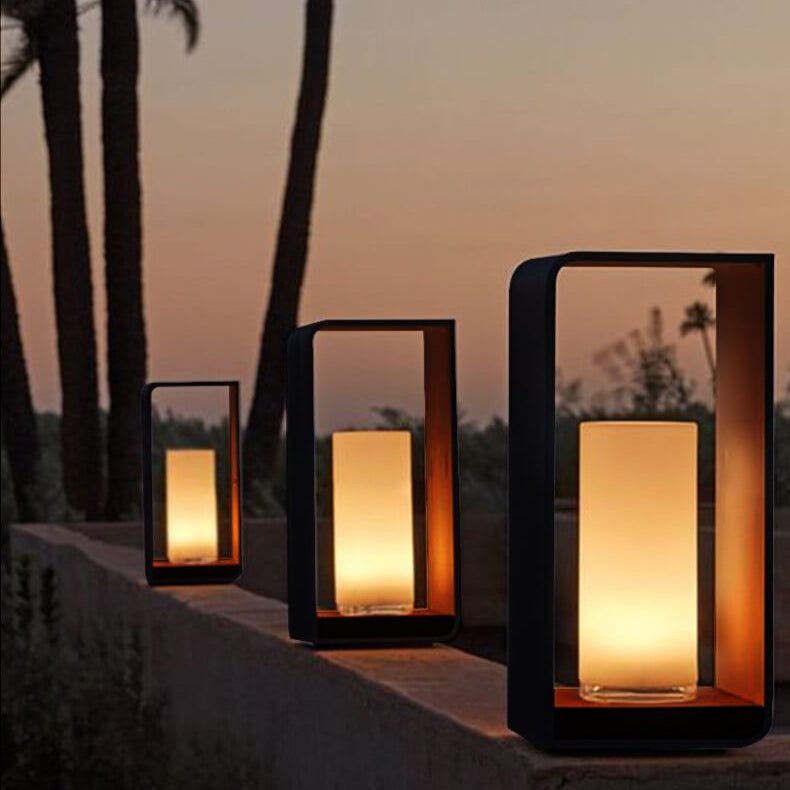 Square Outdoor Waterproof Solar LED Light-Zavy Home