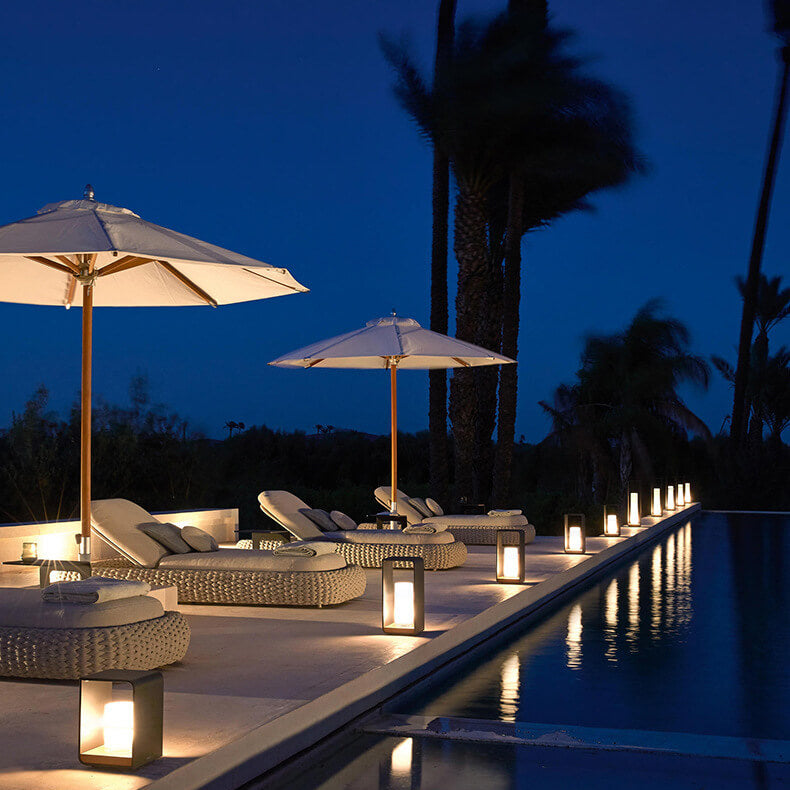 Square Outdoor Waterproof Solar LED Light-Zavy Home