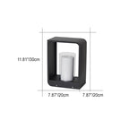 Square Outdoor Waterproof Solar LED Light-Zavy Home
