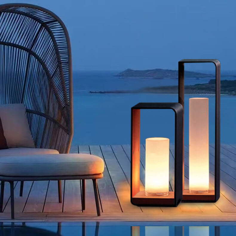 Square Outdoor Waterproof Solar LED Light-Zavy Home