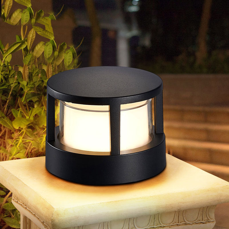 Waterproof Aluminium Cylinder LED Outdoor Garden Light-Zavy Home